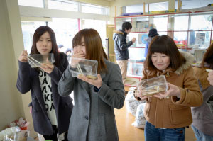 写真　秋　お餅つき